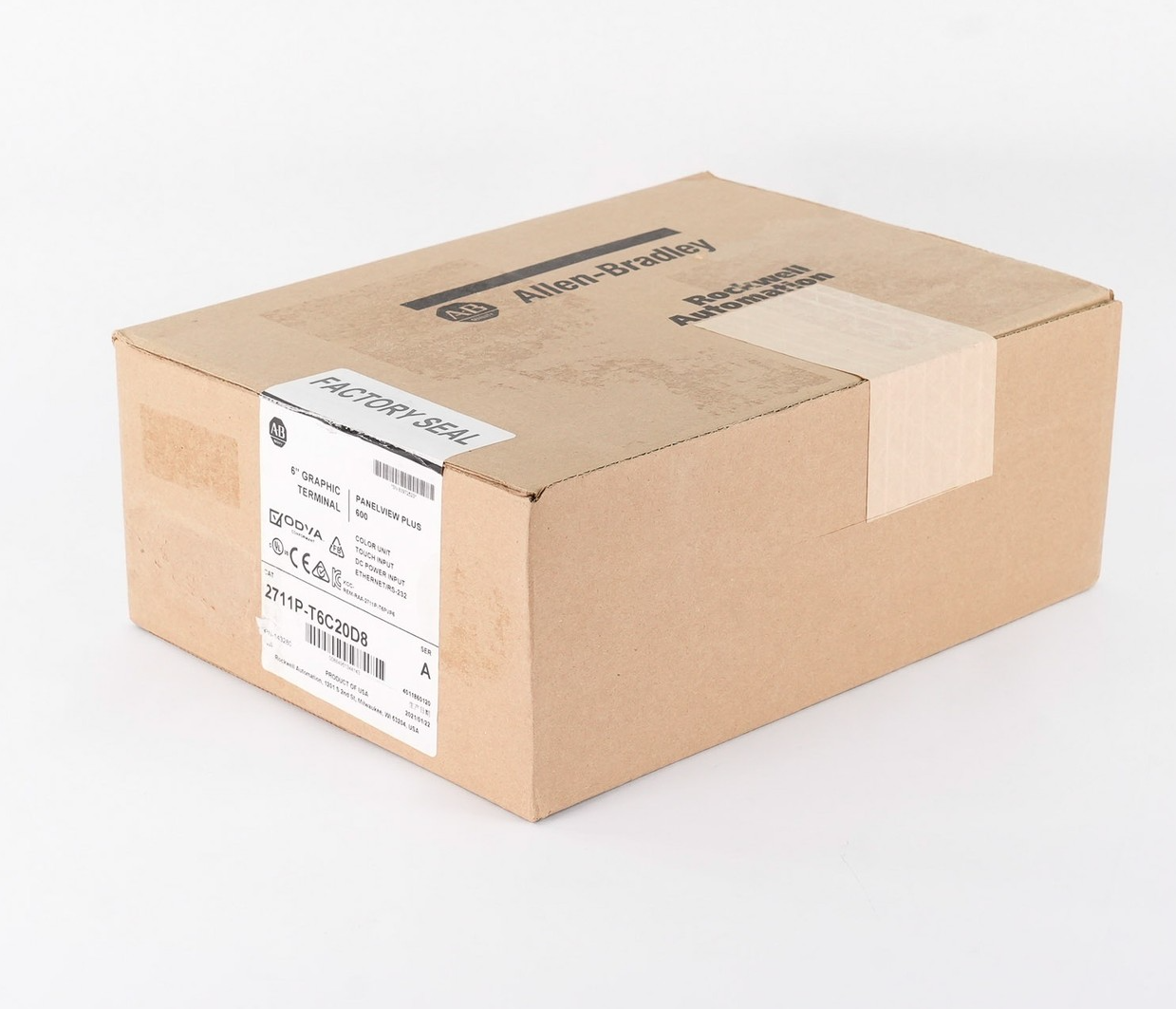 Allen Bradley 2711P-T6C20D8 /A PanelView Plus 600 2711PT6C20D8 - Sealed Surplus