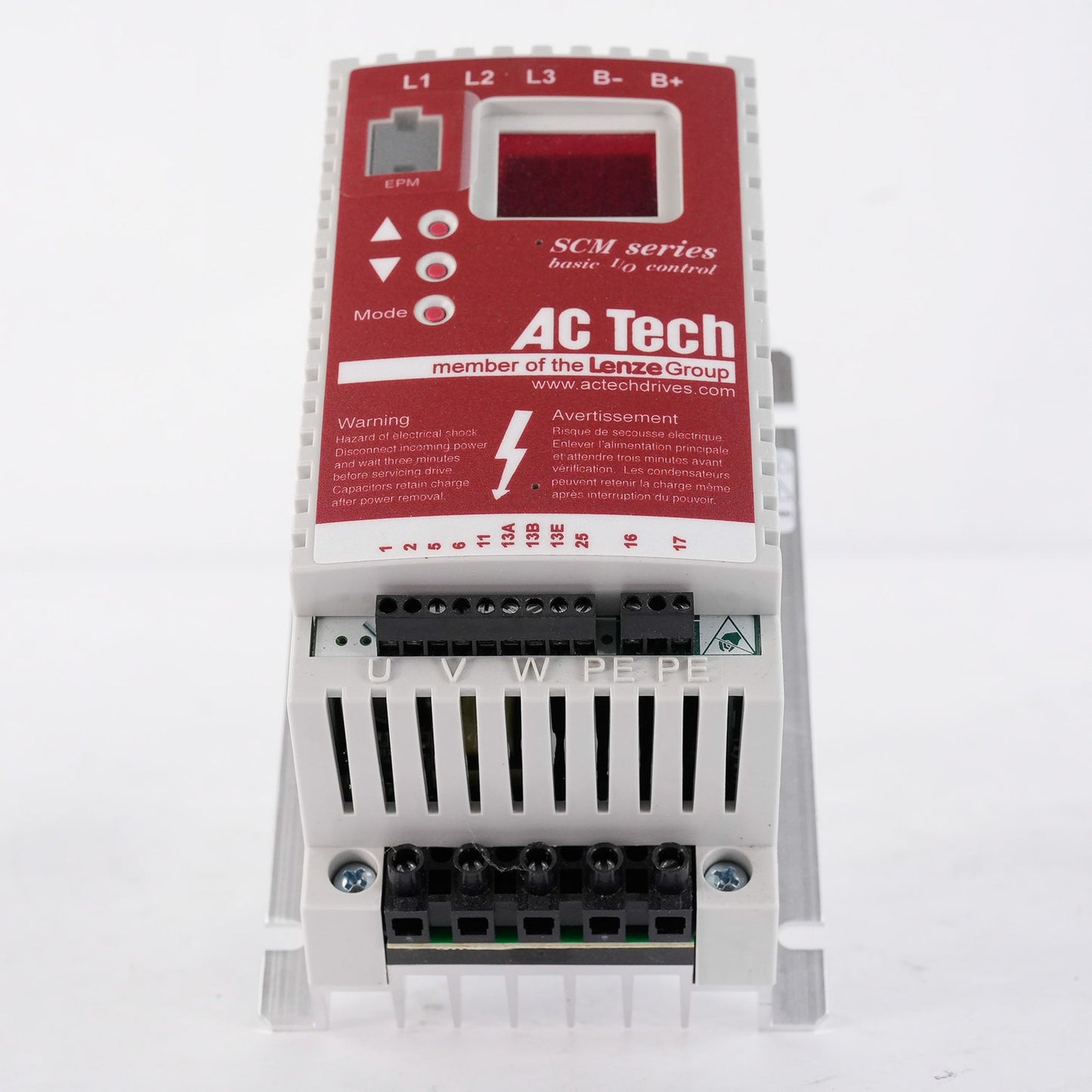 Lenze AC Tech SM405 Inverter Drive 0.5HP 0.37kW 480V 3-Phase - Open Box
