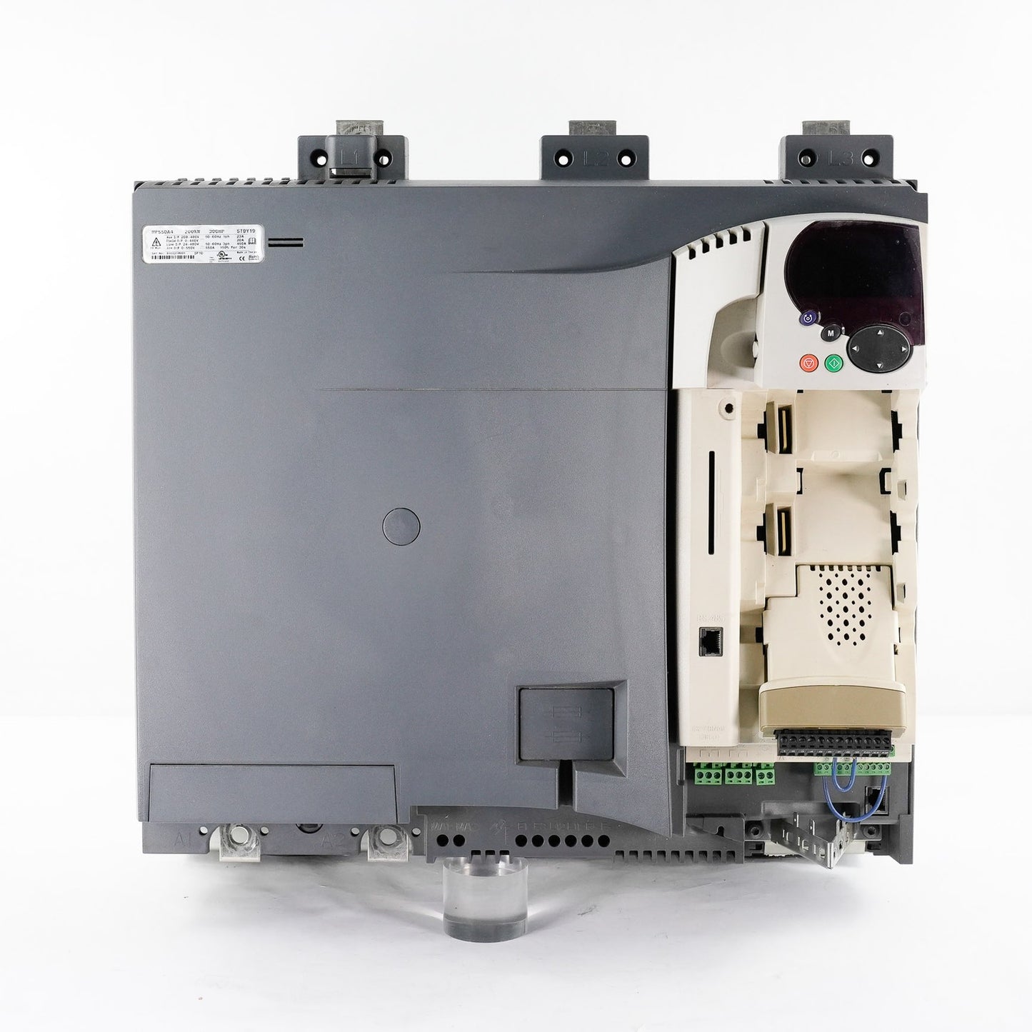 Emerson MP550A4 Mentor DC Drive 200kW 300HP 550A 480V STD19 Control-Techniques