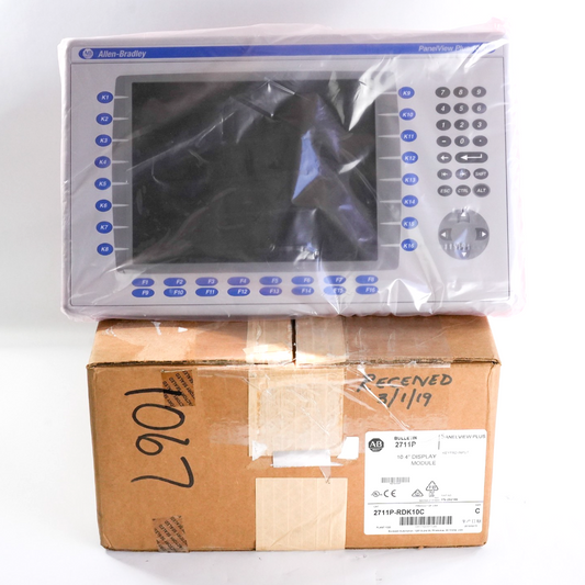 Allen Bradley 2711P-RDK10C /C 10" PanelView Plus 1000 Keypad Display - Open Box