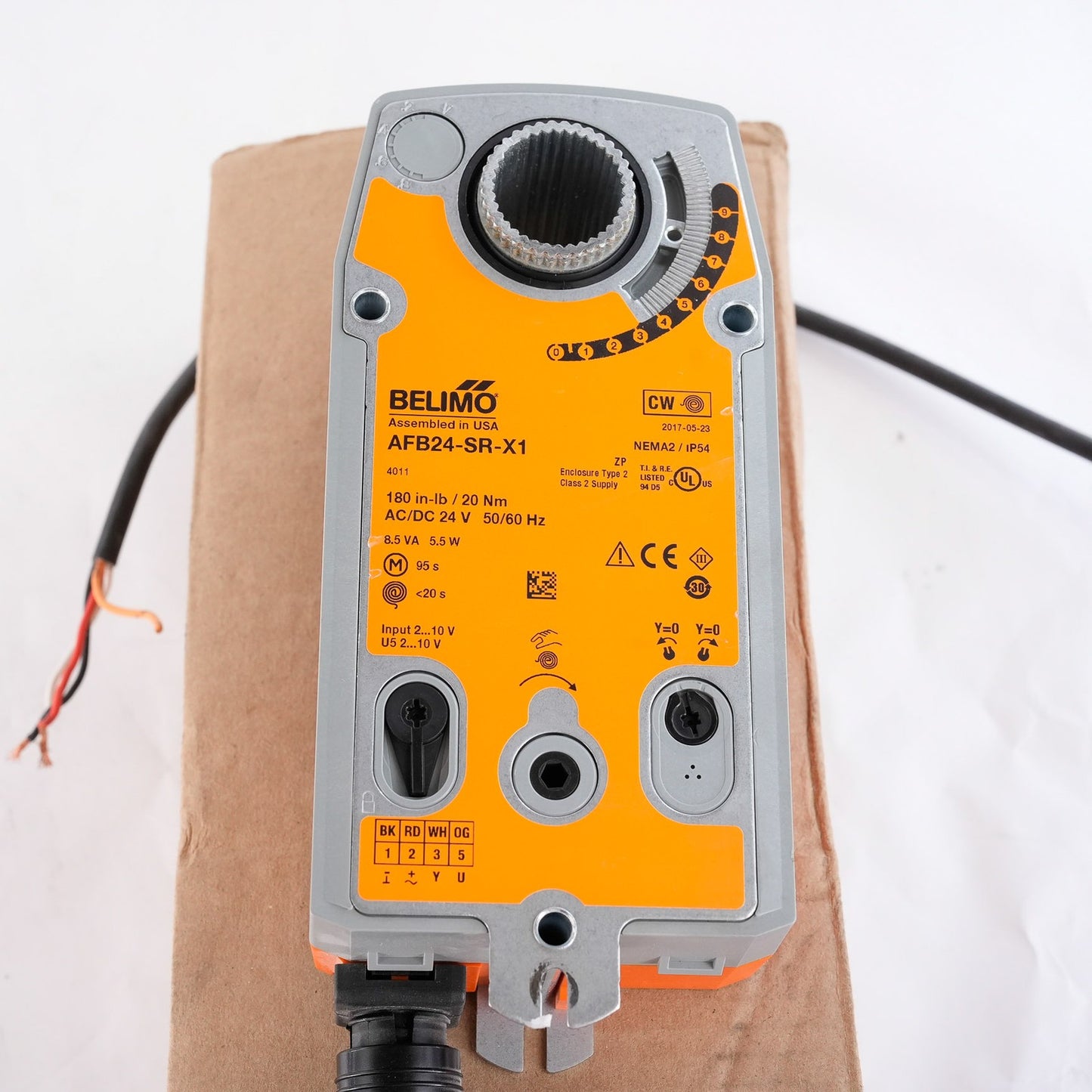Belimo AFB24-SR Spring Return Proportinal Damper Actuator AFB24SR - Open Box