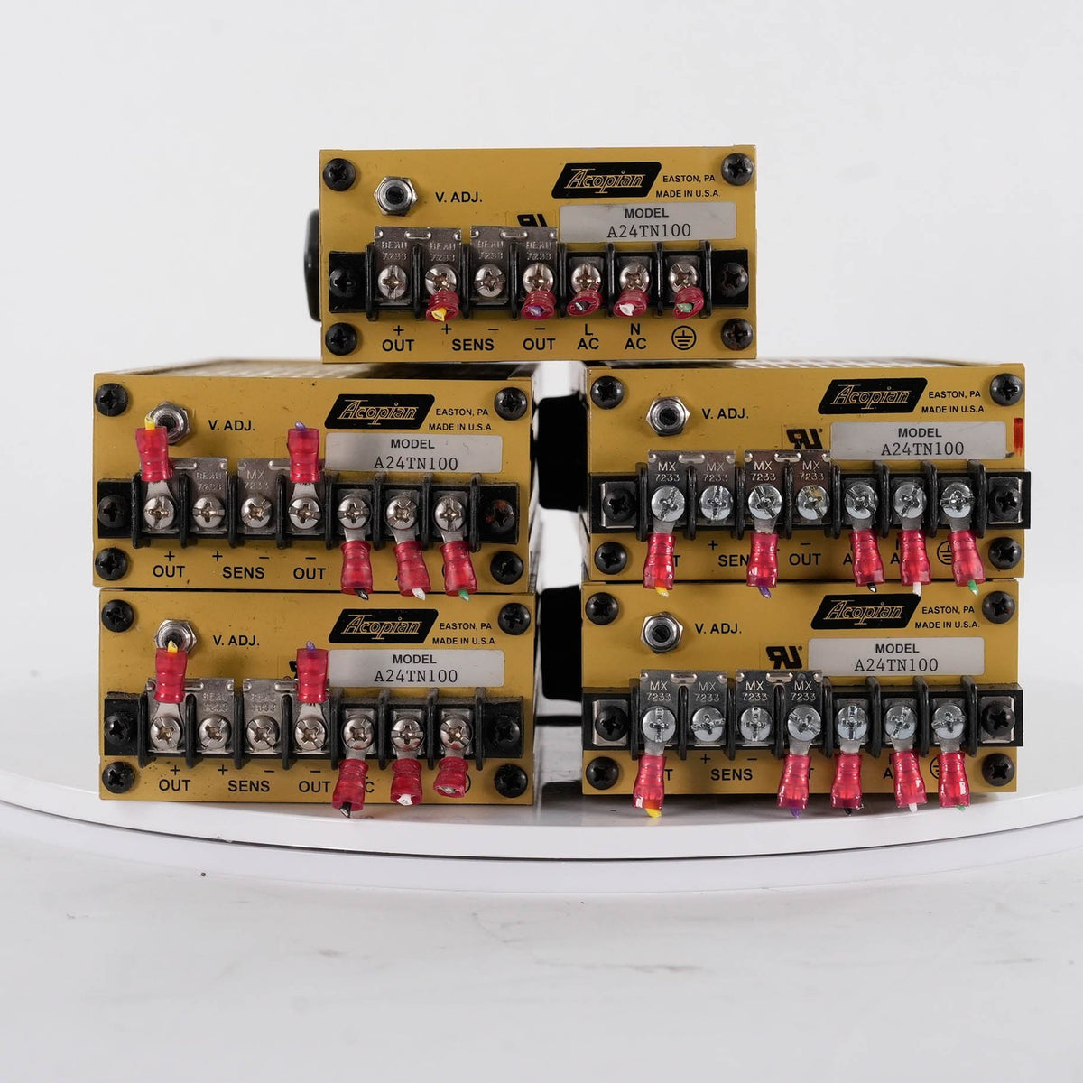 Acopian A20NT100 Narrow Profile Power Supply 20V 1A 100-132VAC In A20NT100