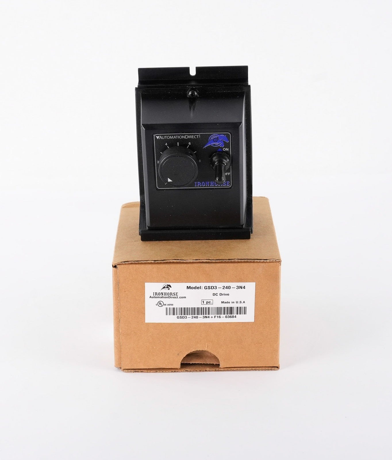 Ironhorse GSD3-240-3N4 DC Drive 120/240VAC GSD3-240-3N4+F16-03684 - Open Box