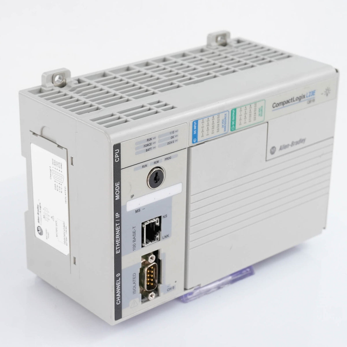 Allen Bradley 1769-L23E-QB1B CompactLogix EtherNet Processor 24VDC 1769L23EQB1B