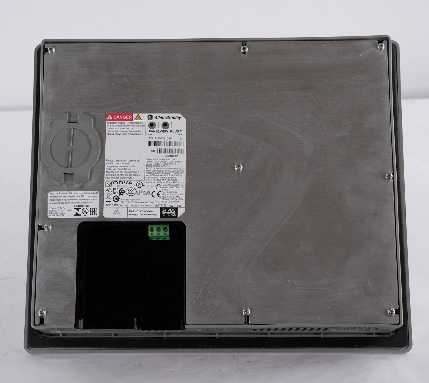Allen Bradley 2711P-T10C21D8S /C Panelview Plus 7 2711PT10C21D8S Ser C +Warranty