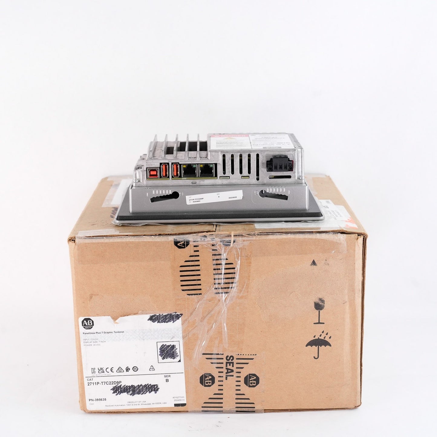 Allen Bradley 2711P-T7C22D9P /A PanelView Plus 7 Display Terminal Refurbished