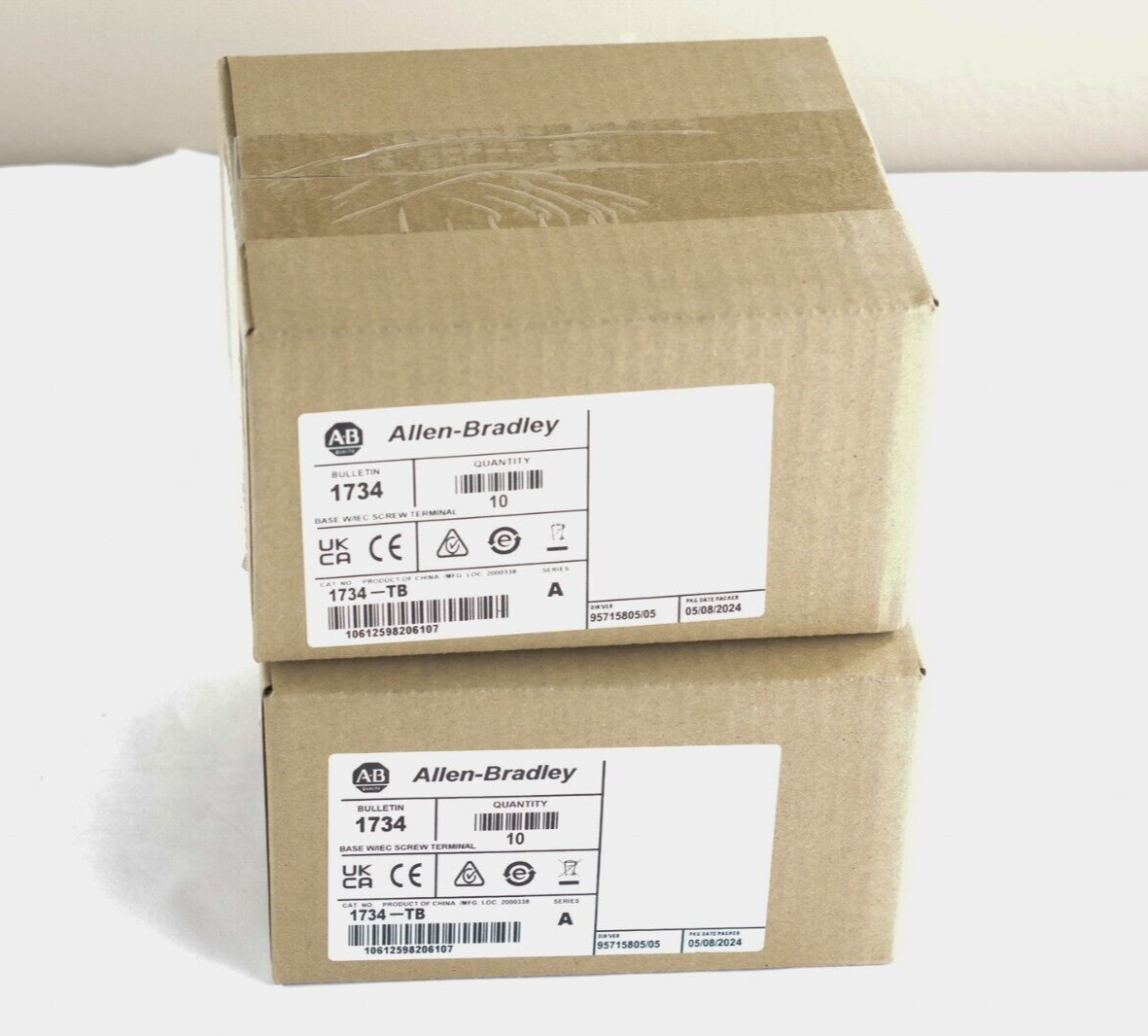 Allen Bradley 1734-TB SER A POINT I/O Module Terminal Base Sealed Surplus