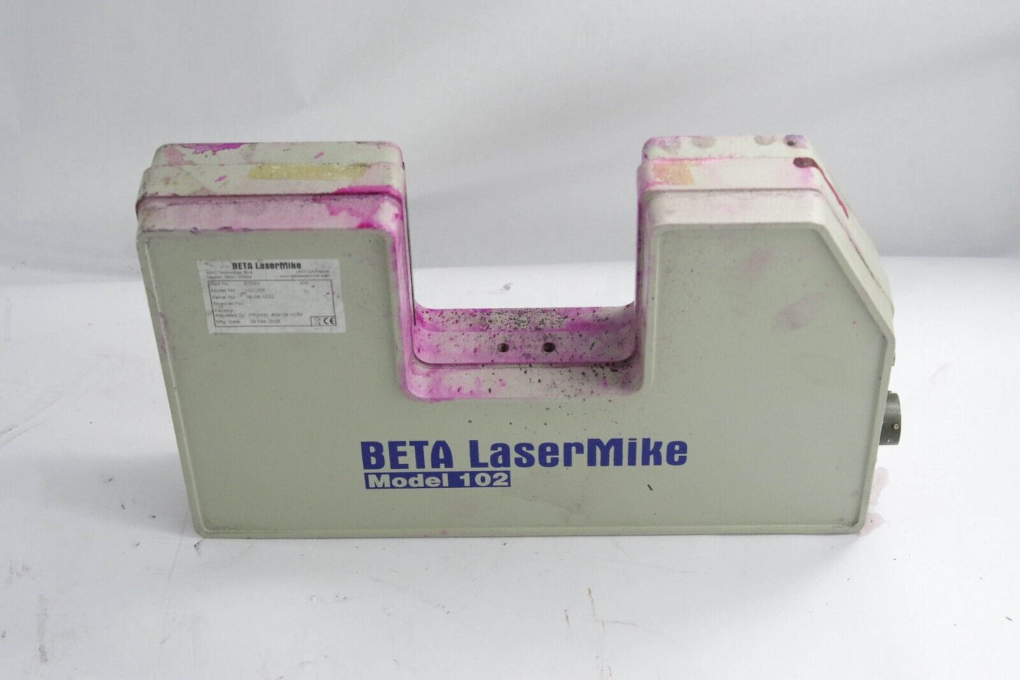 BETA LASERMIKE 82593 Model 102-200 Scanned Laser --  UNTESTED / Returns Accepted