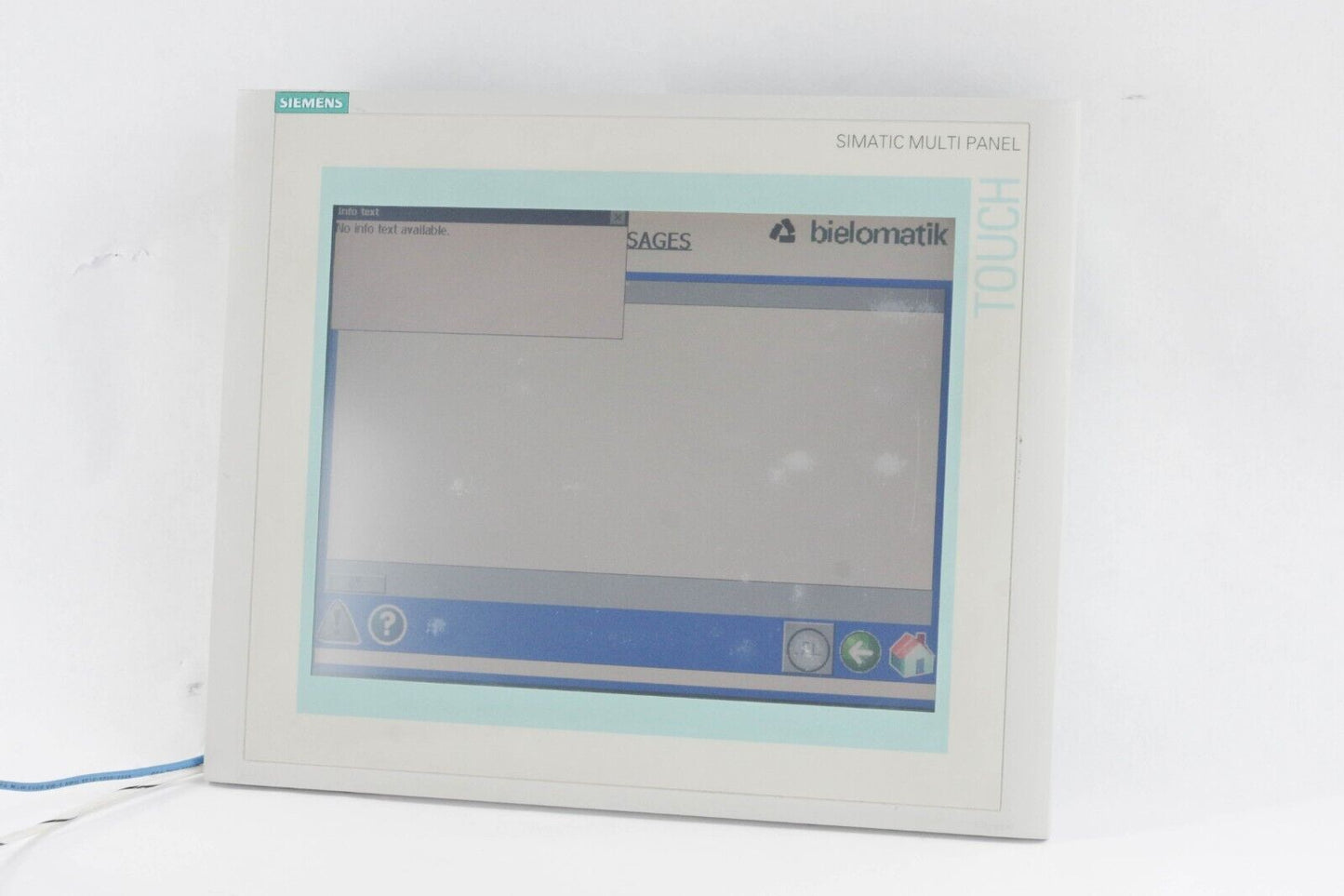 SIEMENS 6AV6 545-0DA10-0AX0 SIMATIC MULTI PANEL TOUCH MP 370 /6AV6545-0DA10-0AX0