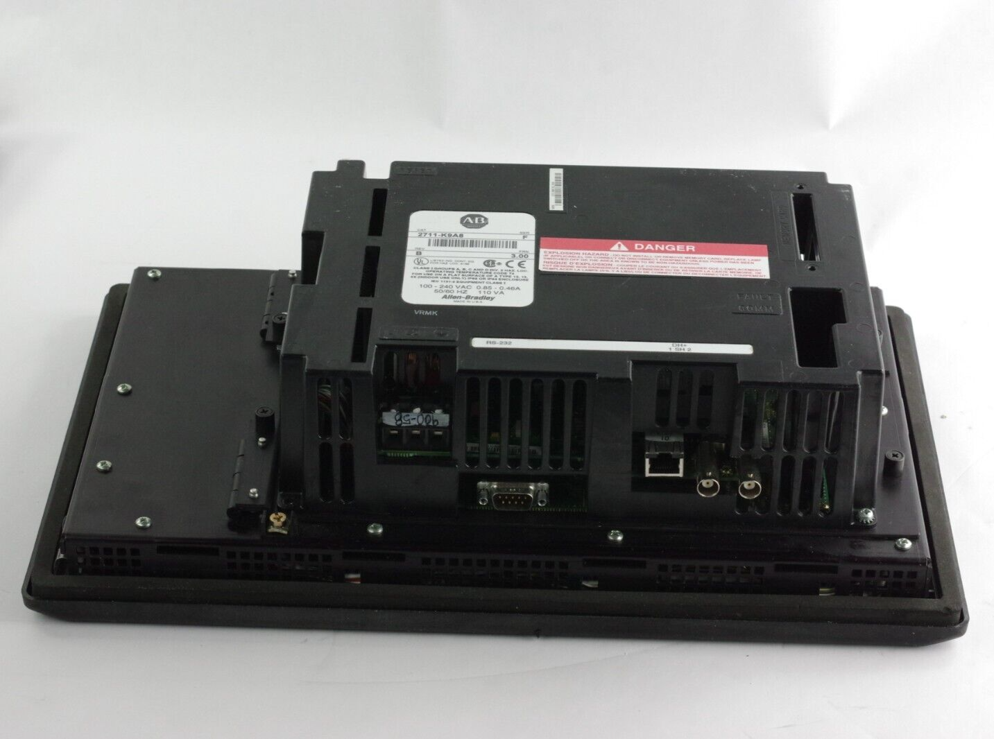 Allen Bradley 2711-K9A8 /F Rev B PanelView 900 Keypad Monochrome 9" Terminal