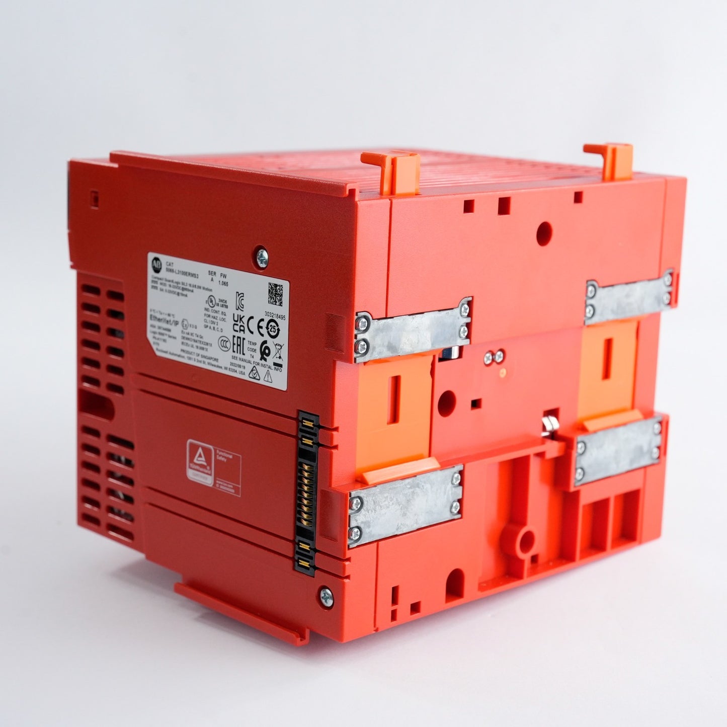 Allen Bradley 5069-L3100ERMS3 /A FW 1.065 GuardLogix Safety Controller (Red)