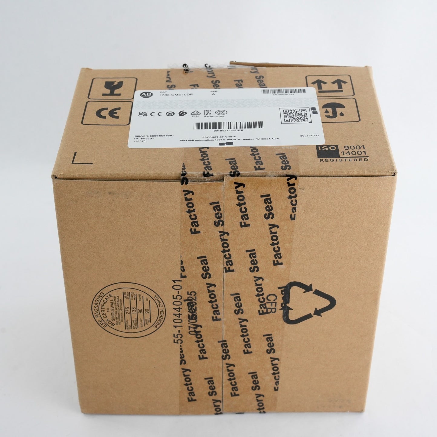 Allen Bradley 1783-CMS10DP /A Stratix 5200 10-Port Managed Switch - Open Box