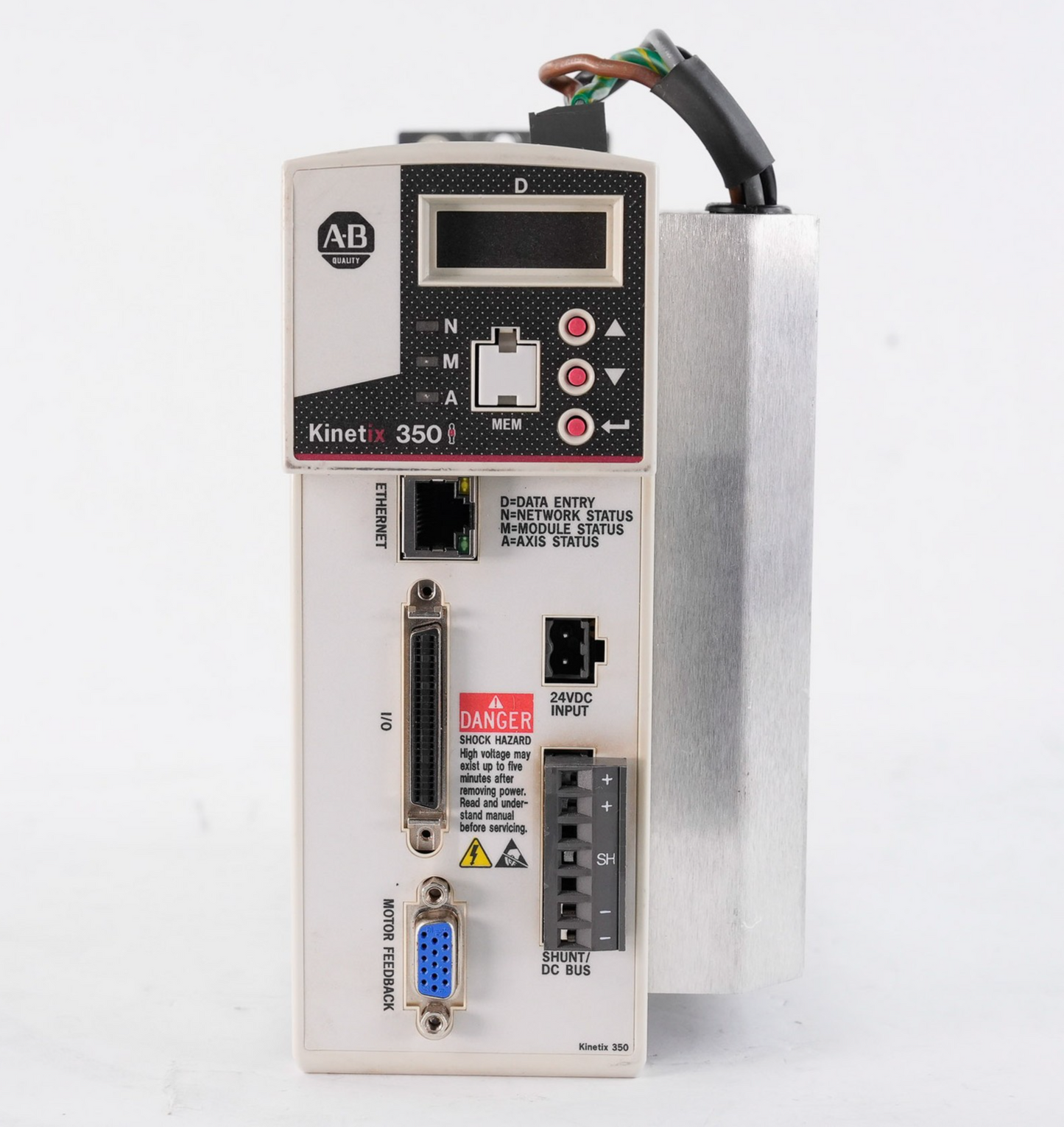 Allen Bradley 2097-V34PR6-LM /A Kinetix 350 Servo Drive + 2097-F2 Mains Filter