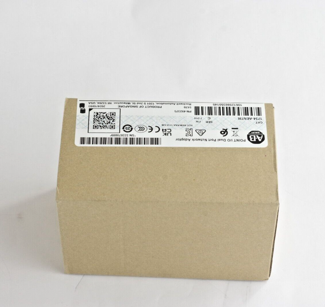 2024 Allen Bradley 1734-AENTR SER C Point I/O Module Sealed Surplus