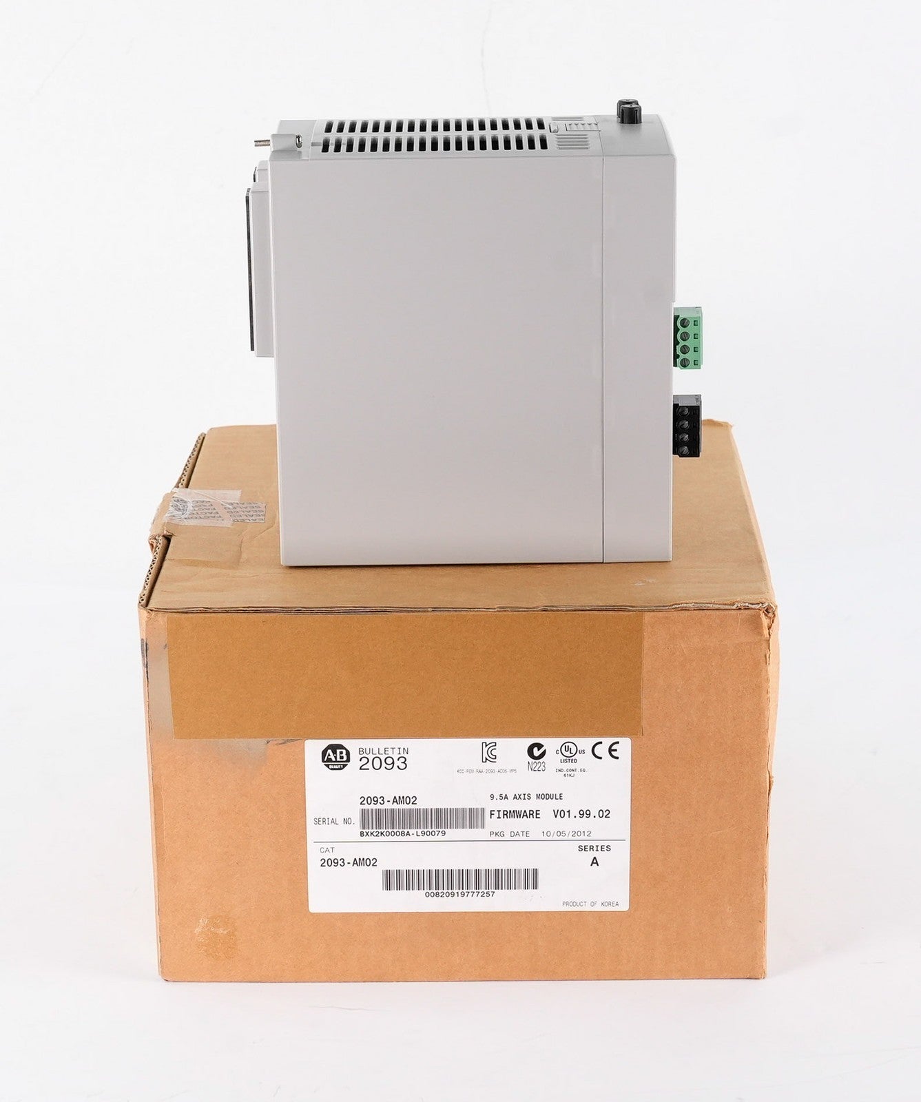 Allen Bradley 2093-AM02 /A Kinetix 2000 Bulletion 2093 Axis Module - Open Box