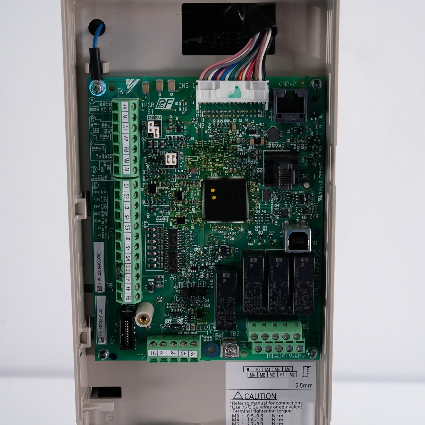 Yaskawa Electric CIMR-ZU2A0024FAA Rev B Z1000 Drive CIMRZU2A0024FAA Without Box