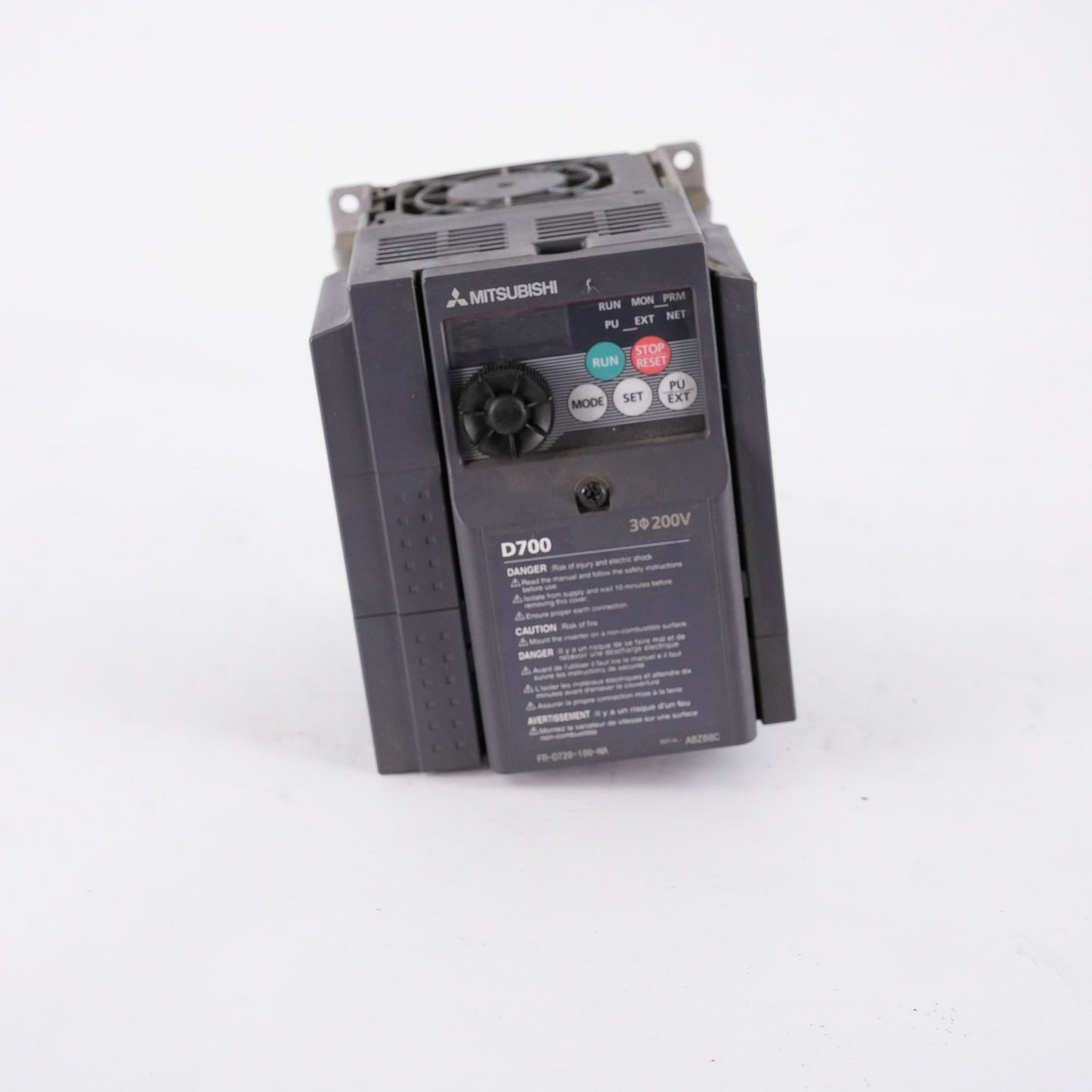 Mitsubishi FR-D720-100-NA Variable Frequency Drive 240V 3-Phase FRD720100NA