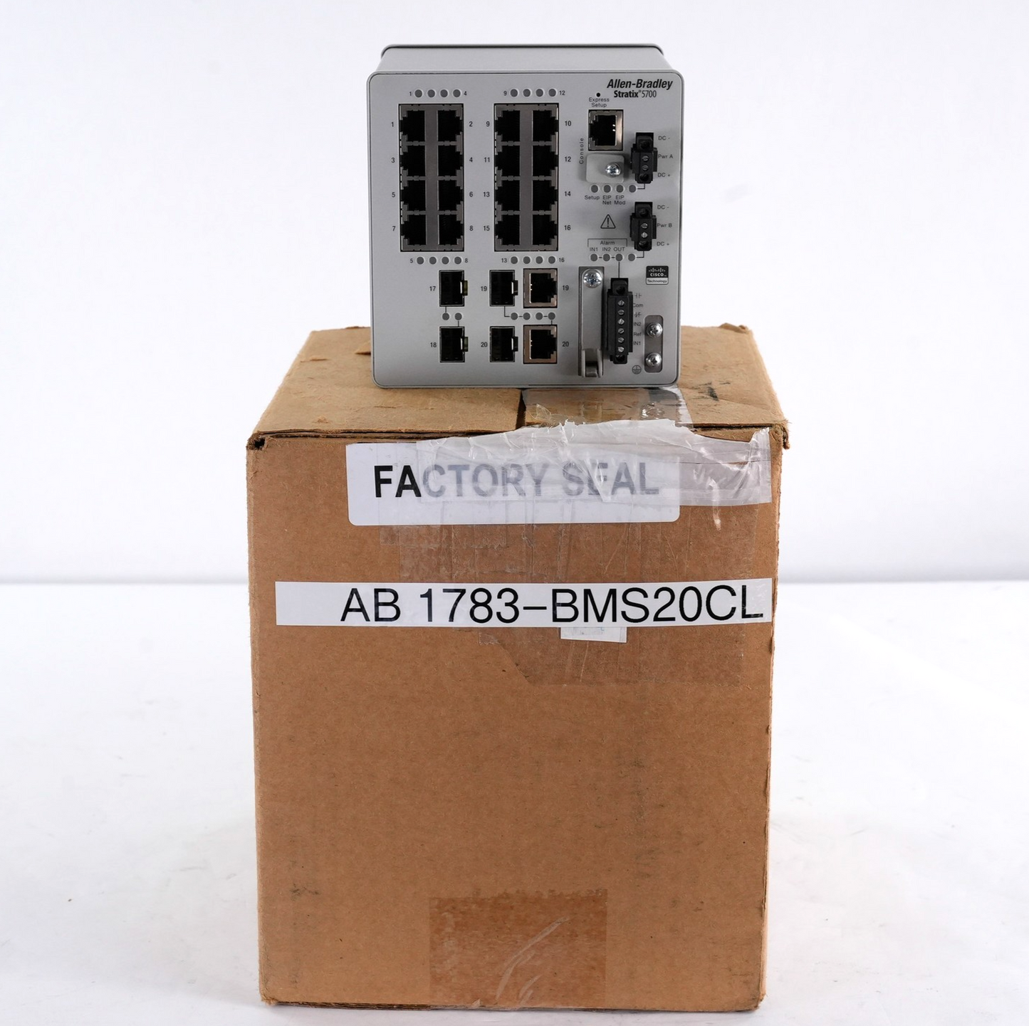 Allen Bradley 1783-BMS20CL /A Stratix 5700 Ethernet Managed Switch Lightly Used