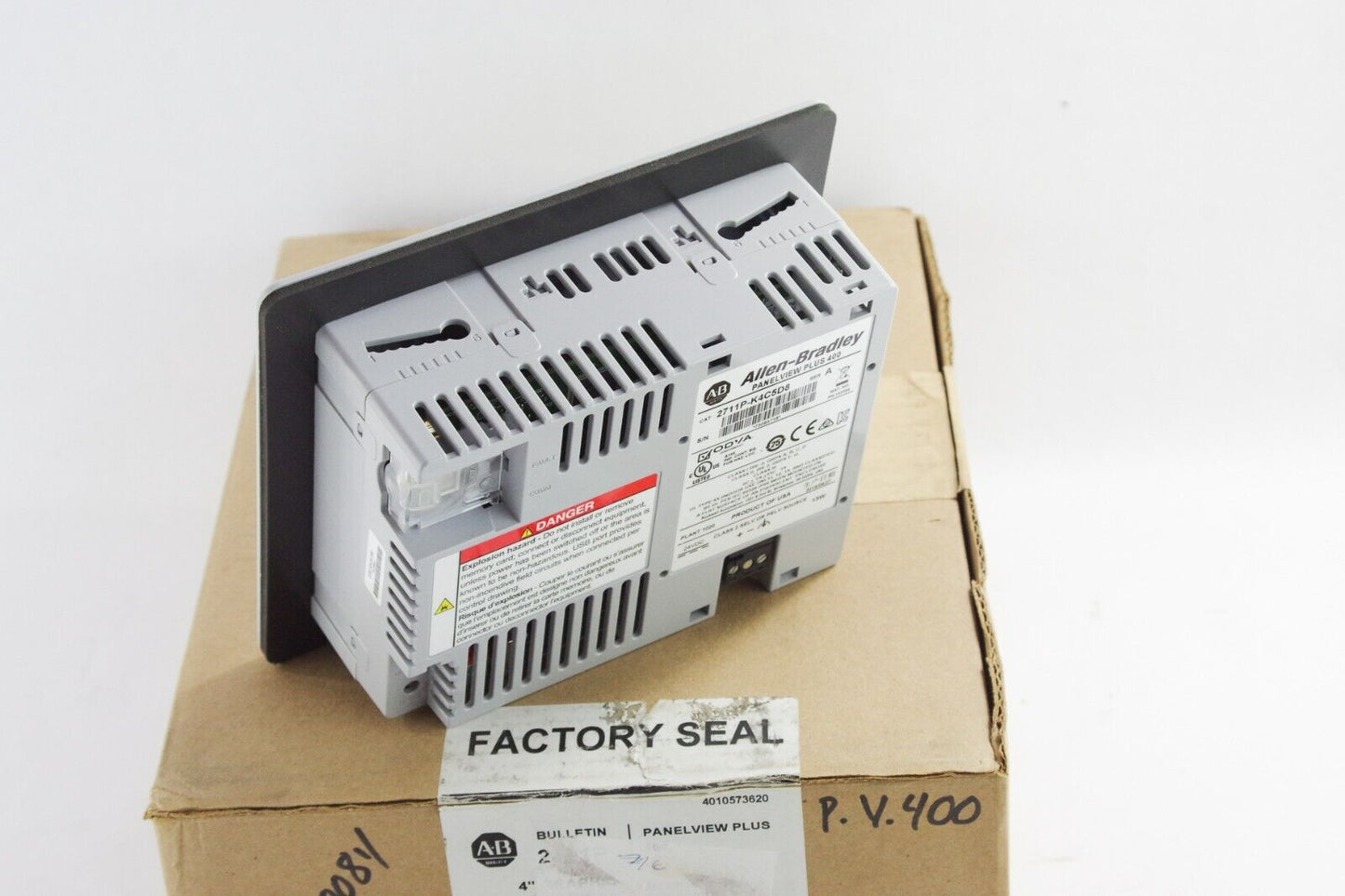 2019 Allen Bradley Panelview Plus 400 2711P-K4C5D8 Ser A - New Open Box