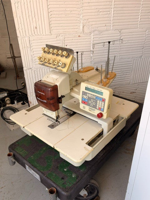 Toyota Expert 820 ESP Commercial Single-Head Embroidery Machine