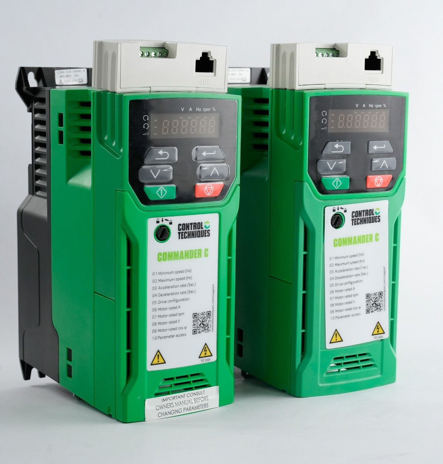 Nidec Corp C300-02400041 A 2hp Control Techniques Commander C