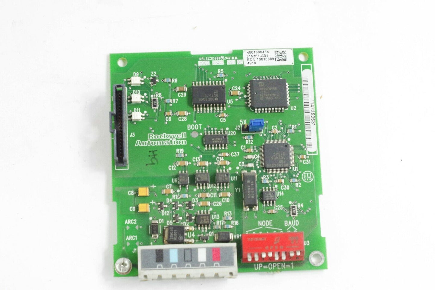 Allen-Bradley 22-COMM-D Series A Powerflex Devicenet Module Board 3A FRN V 1.011