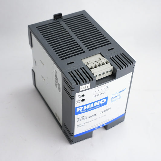 RHINO PSP24-240S Industrial Switching Supply 240W 24VDC/10A
