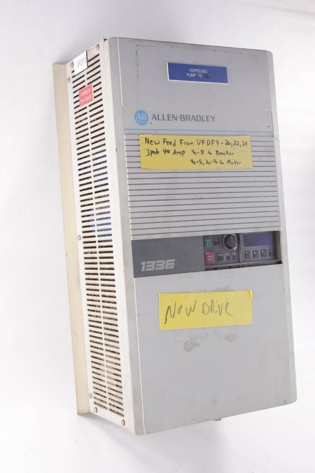 Allen Bradley 1336-B020-EAE-FA2 SER A - For parts or repair