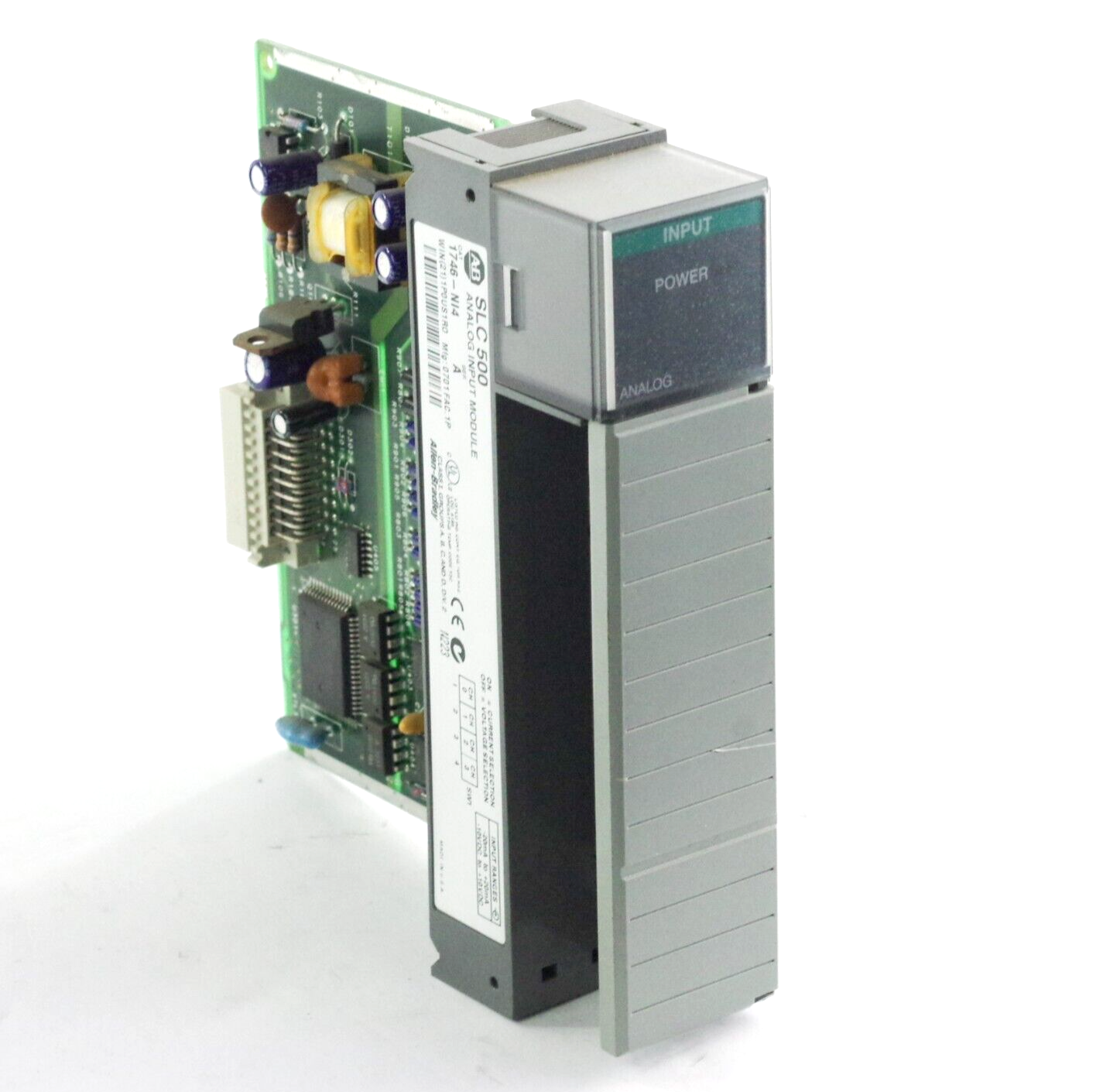Allen Bradley 1746-NI4 Ser A SLC 500 Analog Input Module 1746NI4