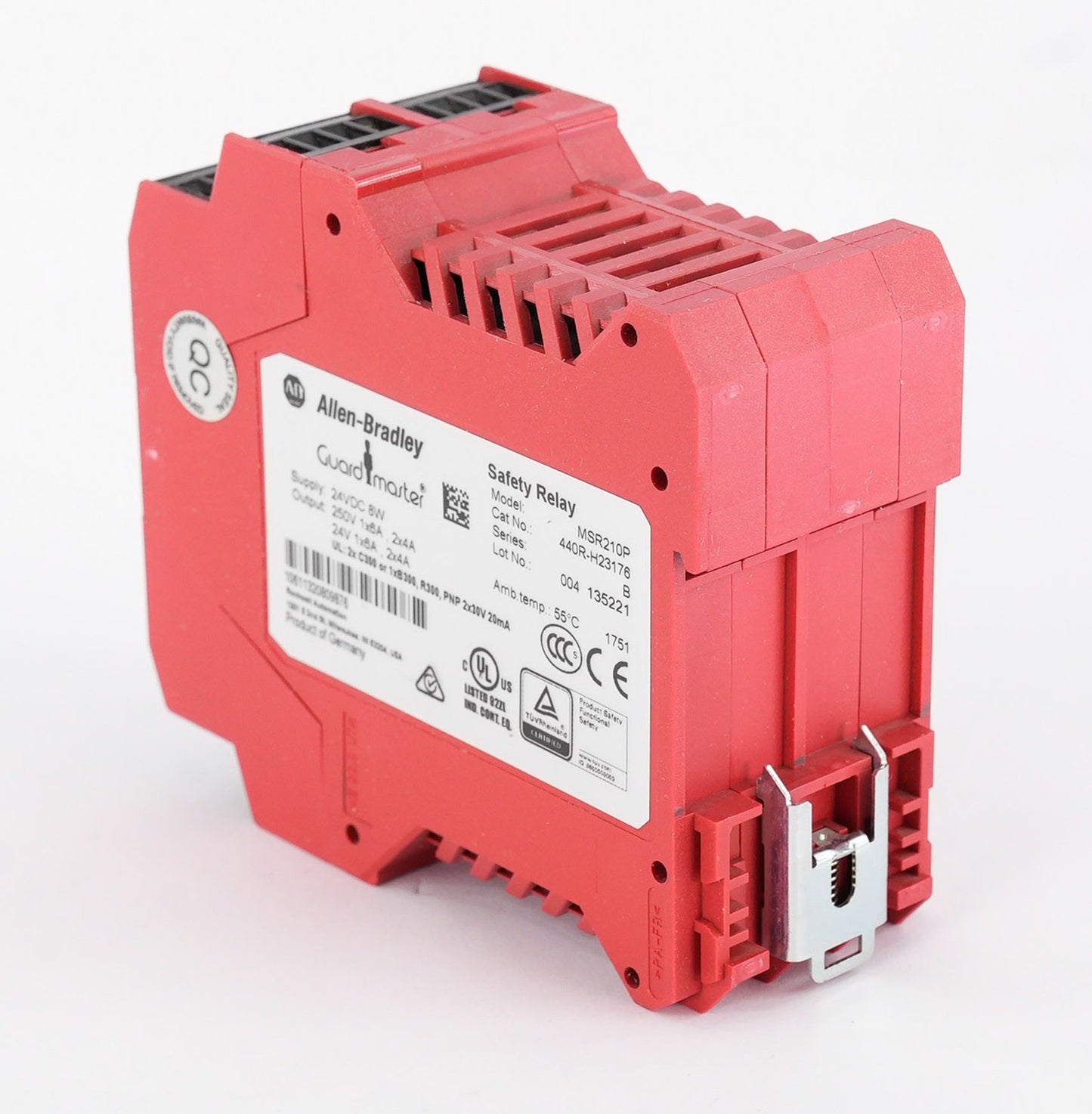 Allen Bradley 440R-H23176 MSR210P Guardmaster Safety Relay 24V DC 440RH23176