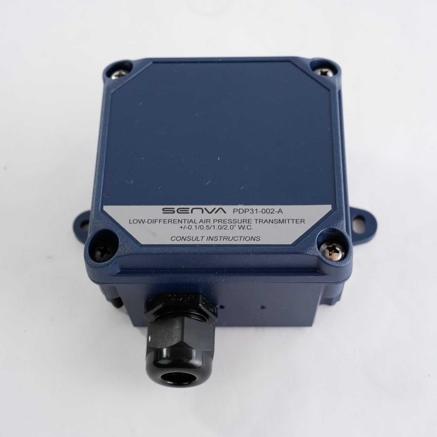 Senva PDP31-002-A Low-Differential Air Pressure Transmitter PDP31002A
