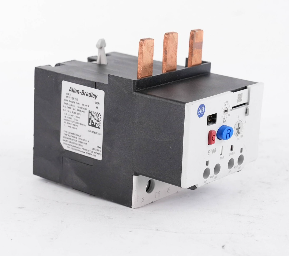 Allen Bradley 193-1EFGE E1 Plus Overload Relay 1-5A 600V 1931EFGE 1931EFGE