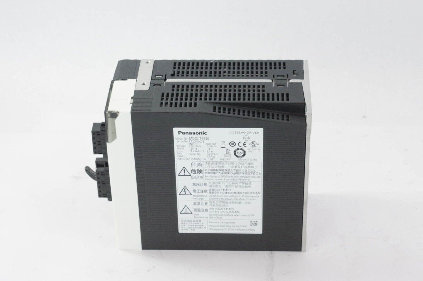 Panasonic MDDKT5540 AC Servo Drive - New Without Box