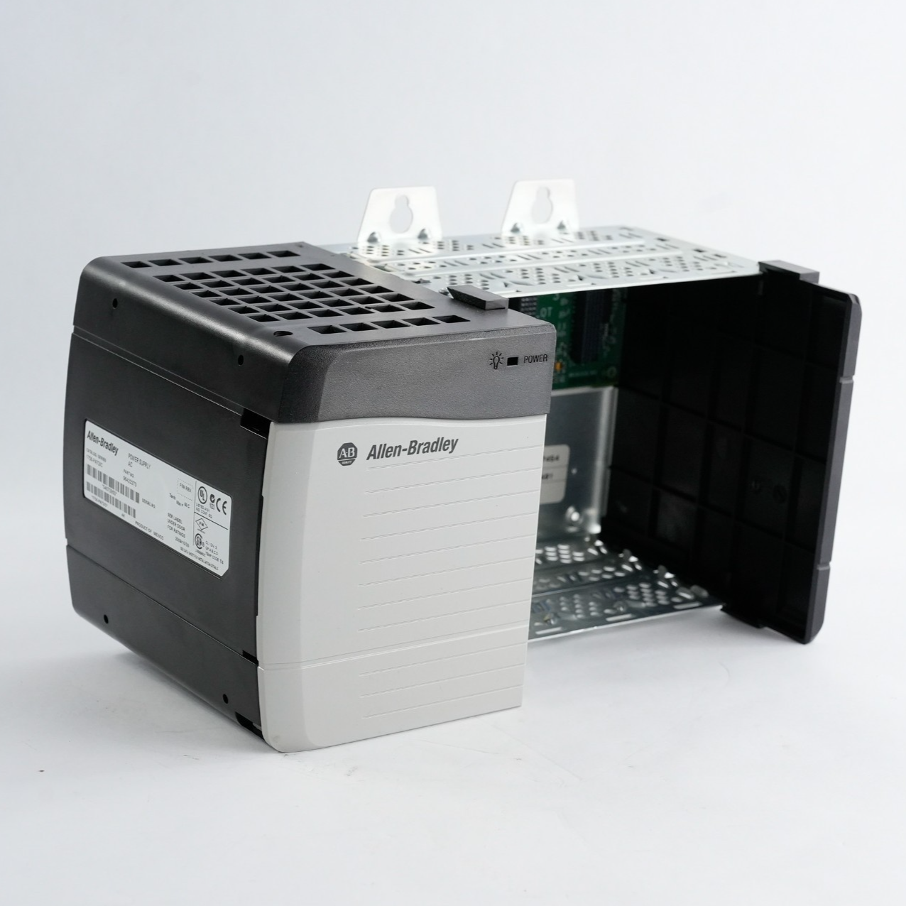 Allen Bradley 1756-PA72/C ControlLogix AC Power Supply Module + 1756-A4 Rack