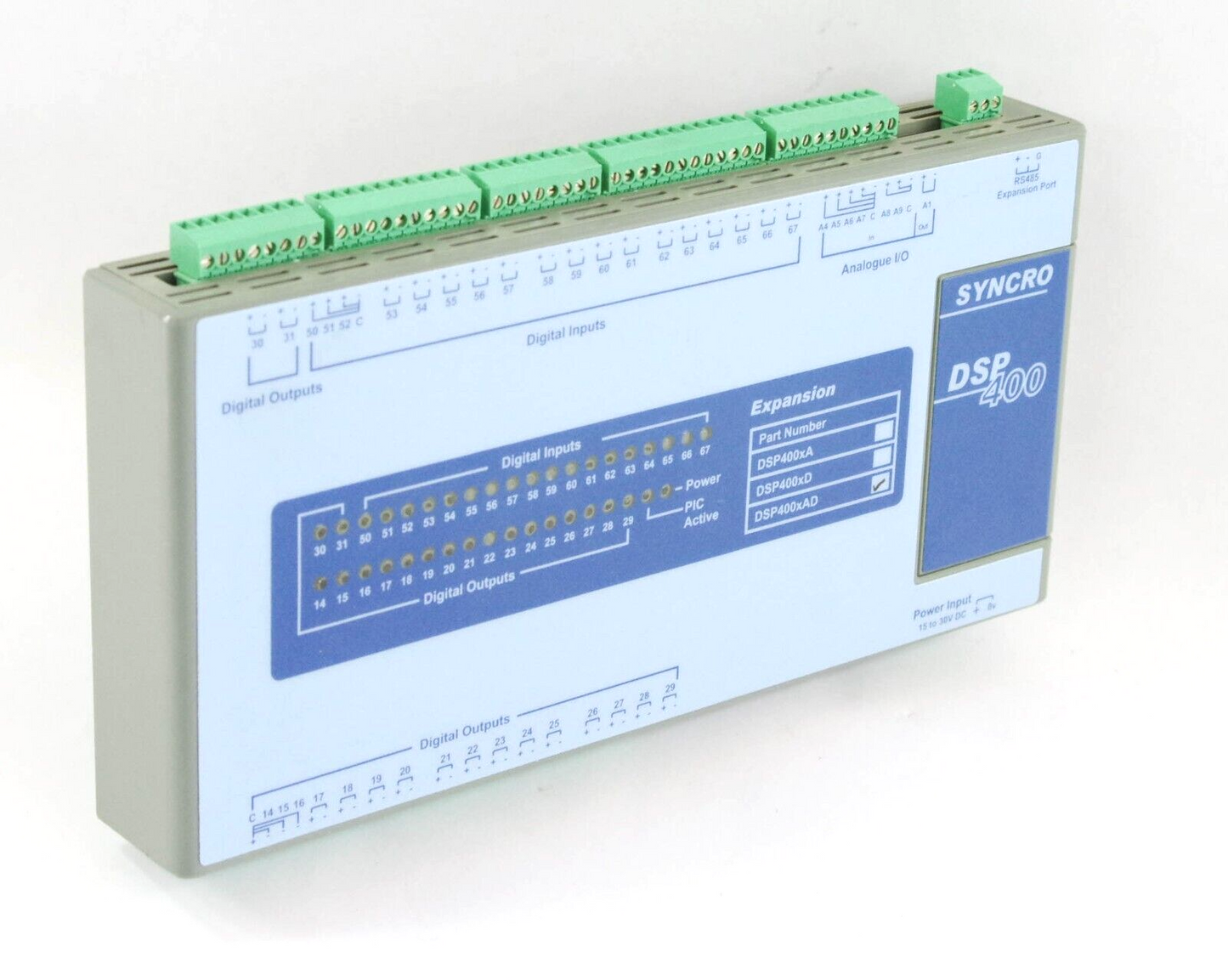 Syncro DSP400 / DSP400xAD Dsp 400 Plc IO Module For Fosber + 1 year Warranty