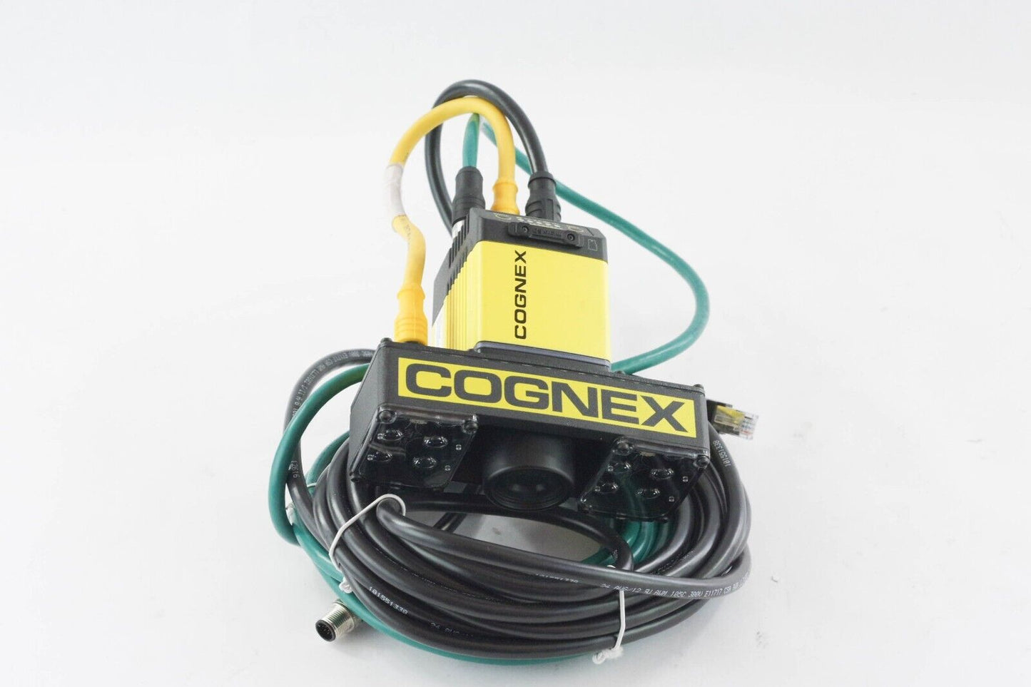 Cognex DMR474QL-M Dataman Barcode Reader 821-10028-2R Rev B 1000000215 w/ Cables