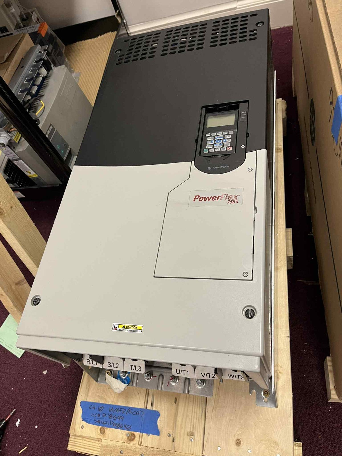 Allen Bradley Powerflex 755 350HP DRIVE 20GWANC415AN6VNHN8-RW MOD03009 +Warranty
