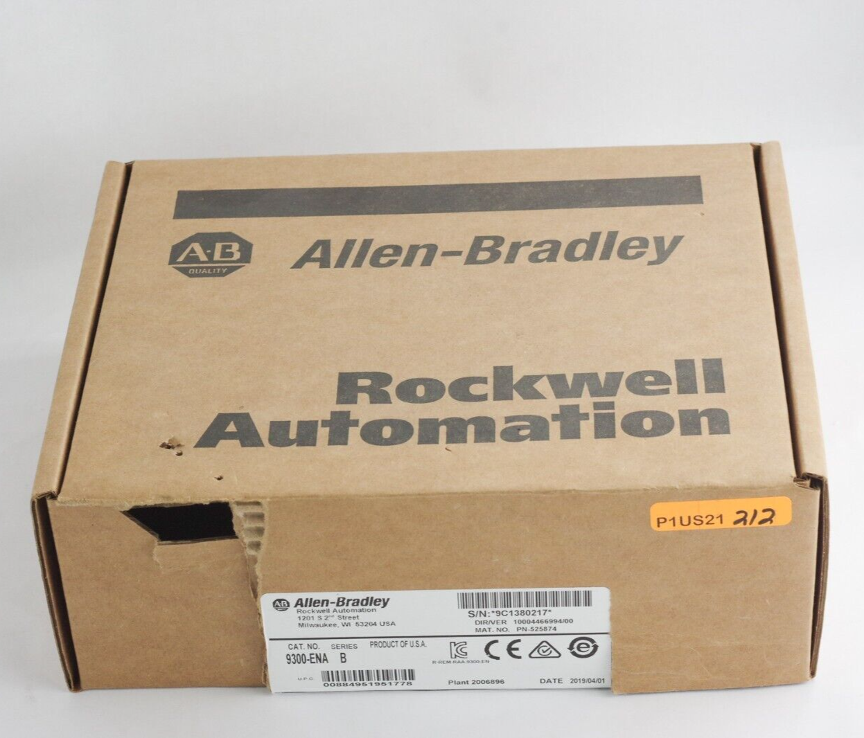 Allen Bradley 9300-ENA Ser B Network Address Translation Device Sealed Surplus