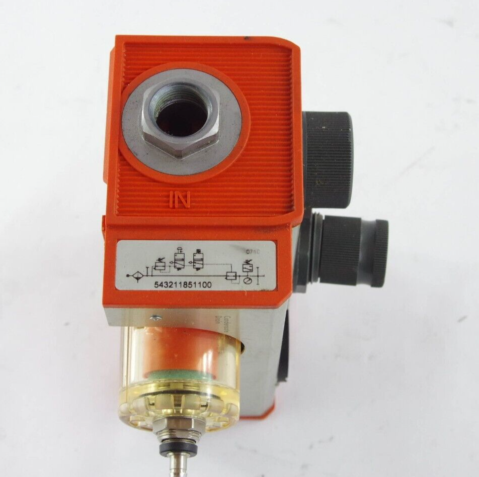 Metal Work Pneumatic 543211851100 ONE Series Combination FRL Unit Shut-off Valve