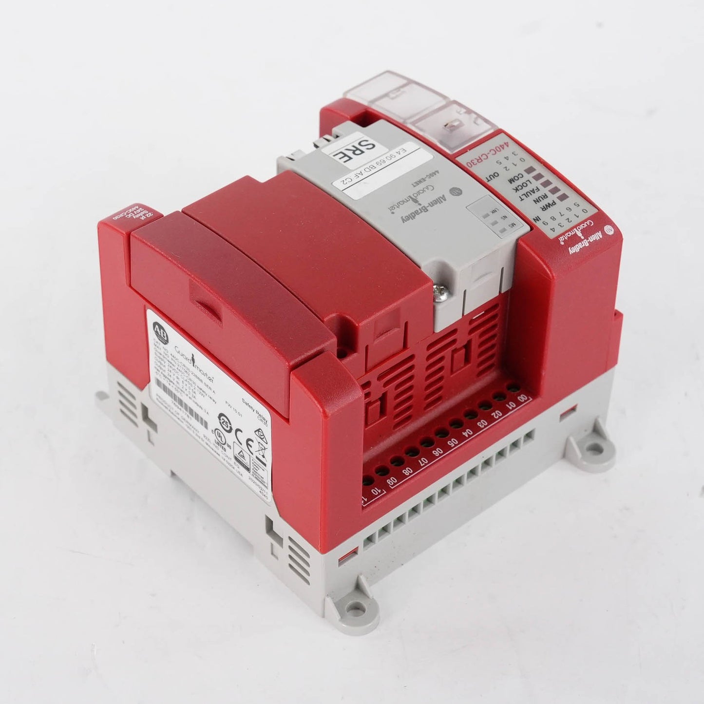Allen Bradley 440C-CR30-22BBB Ser A Guardmaster Safety Relay + 440C-ENET