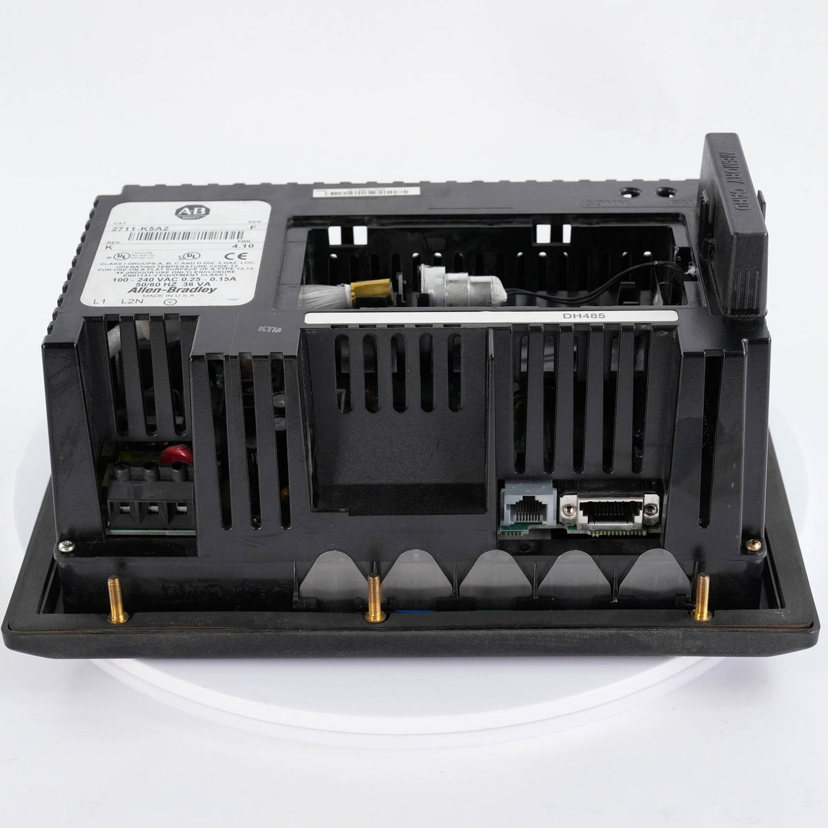 Allen Bradley 2711-K5A2 PanelView 550 Keypad HMI 120VAC DH-485 2711K5A2 Ser F