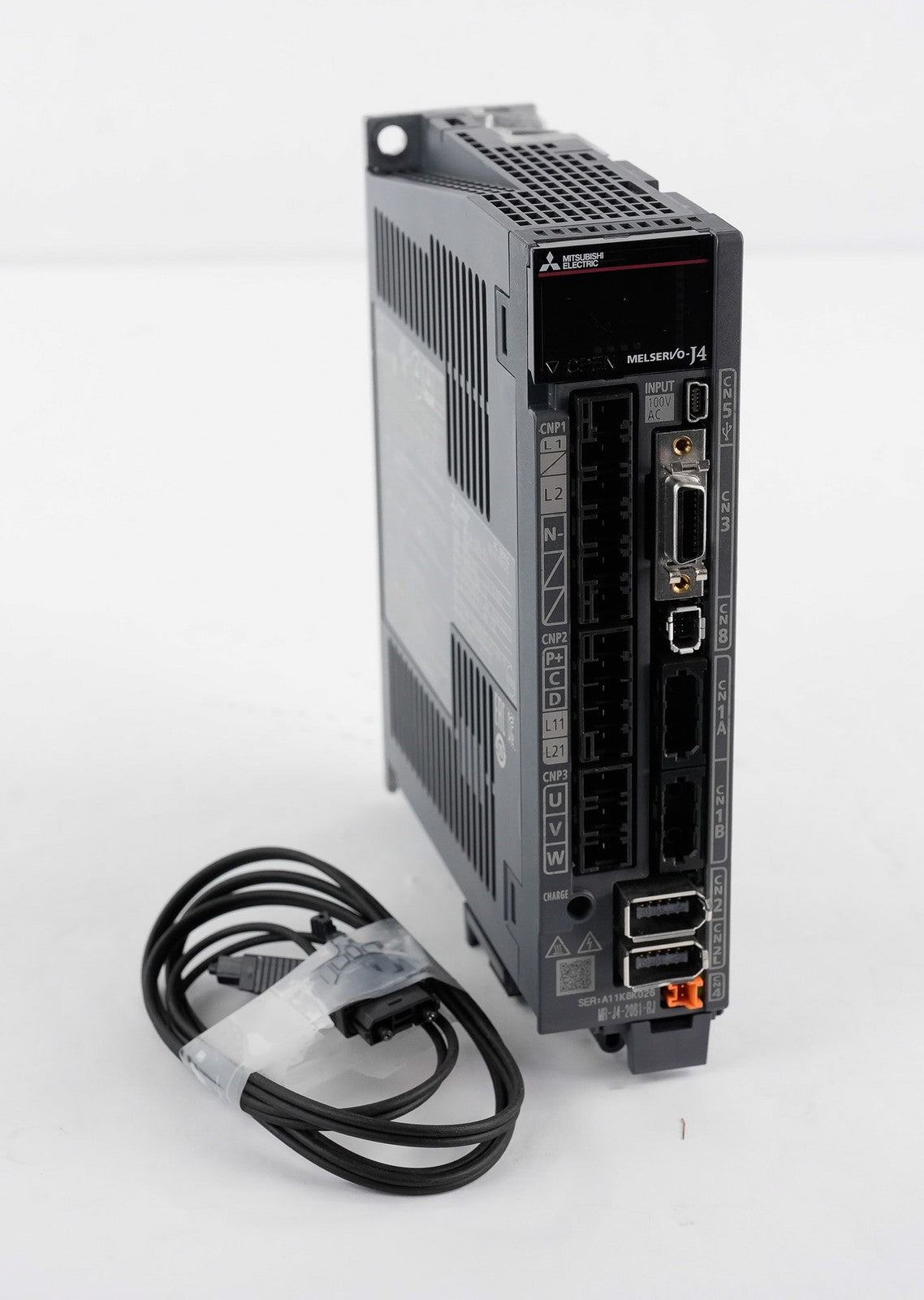 Mitsubishi Melservo-J4 MR-J4-20B1-RJ AC Servo Drive 200W MRJ420B1RJ