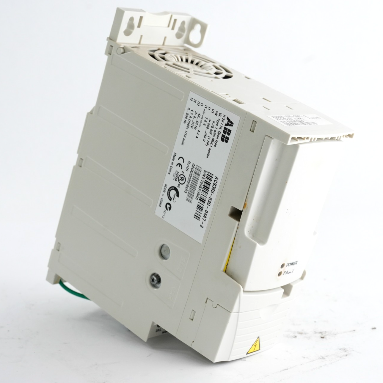 ABB ACS355-03U-04A7-2 MUL1 Option IP20/UL Open Type Drive 1HP
