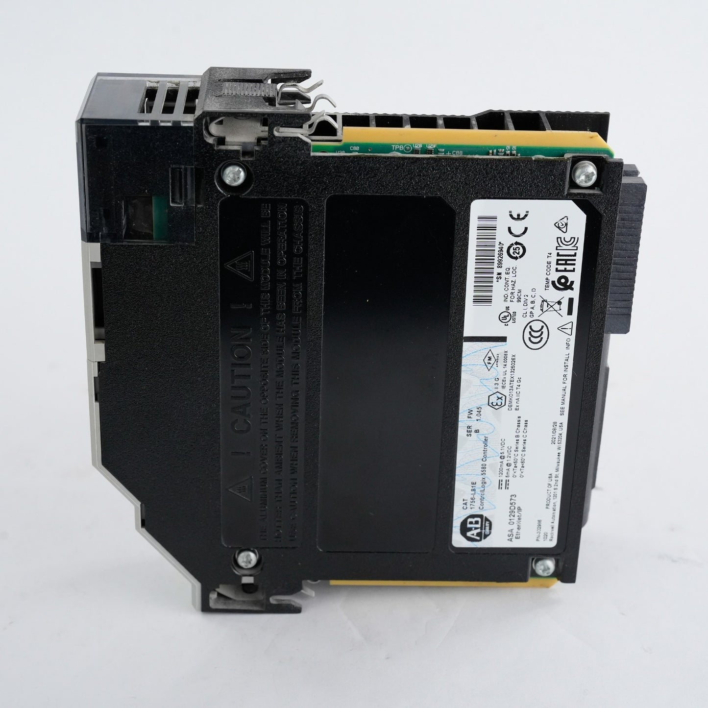 Allen Bradley 1756-L81E /B ControlLogix 5580 Processor ENet/USB 2021 Used