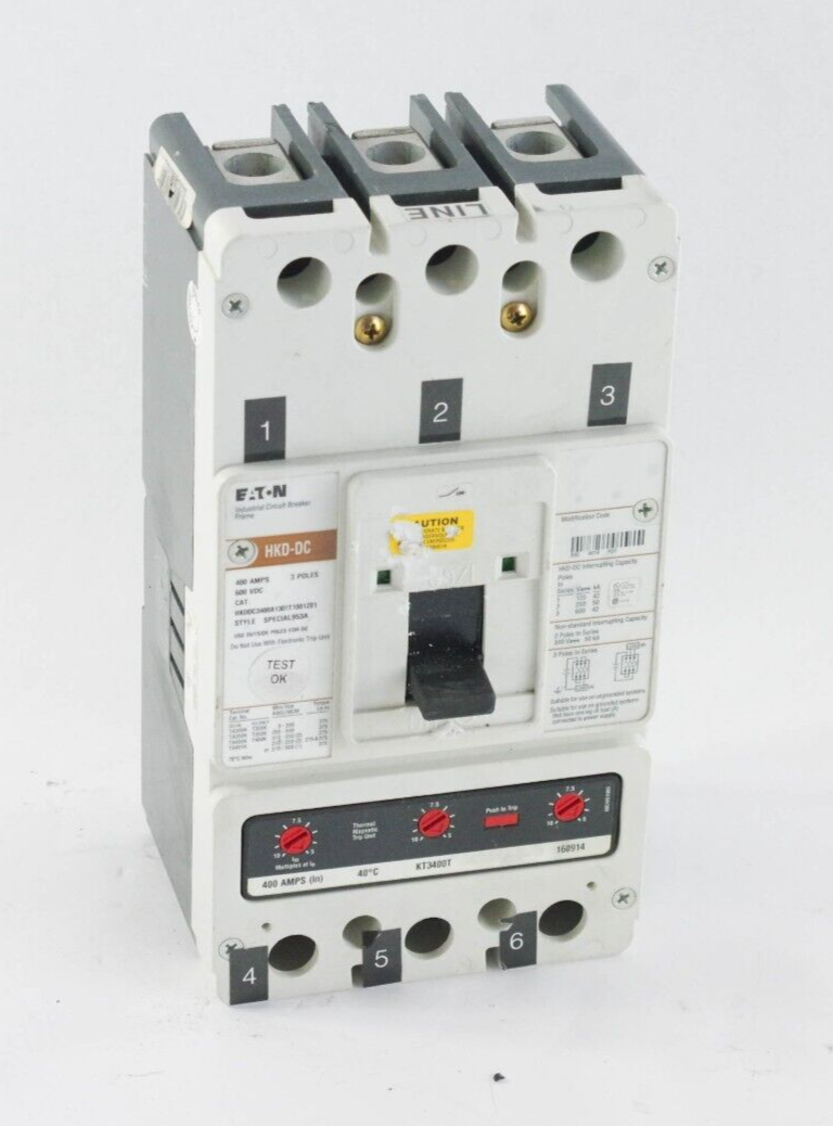 Eaton HKD-DC HKDDC3400A1301T1001Z01  300 Amp 600V 3 Pole