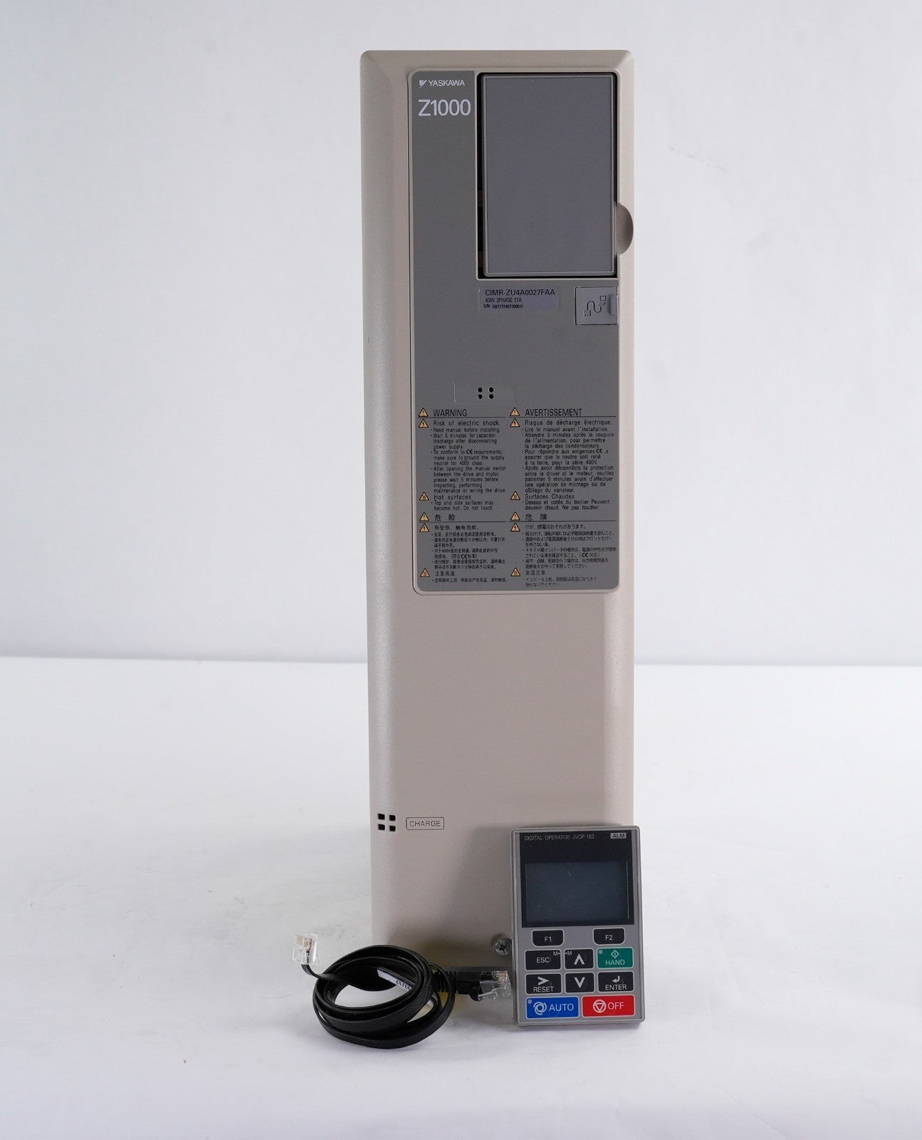 Yaskawa CIMR-ZU4A0027FAA Rev B Z1000 Frequency Drive CIMRZU4A0027FAA