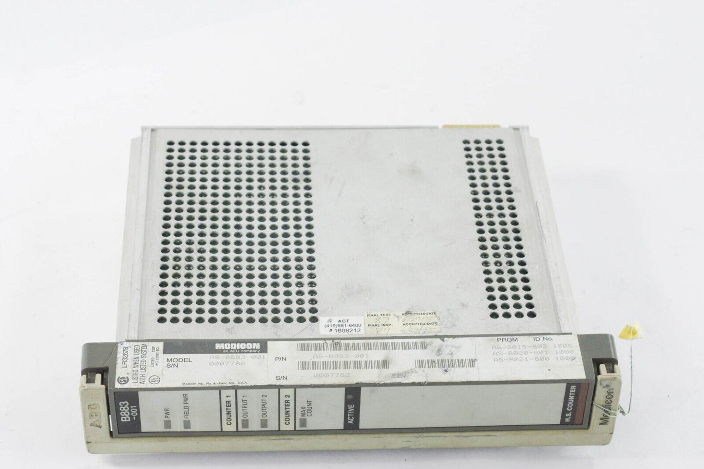 Modicon AEG  AS-B883-001 High Speed Counter Module, B883-001 - For Parts/Repair