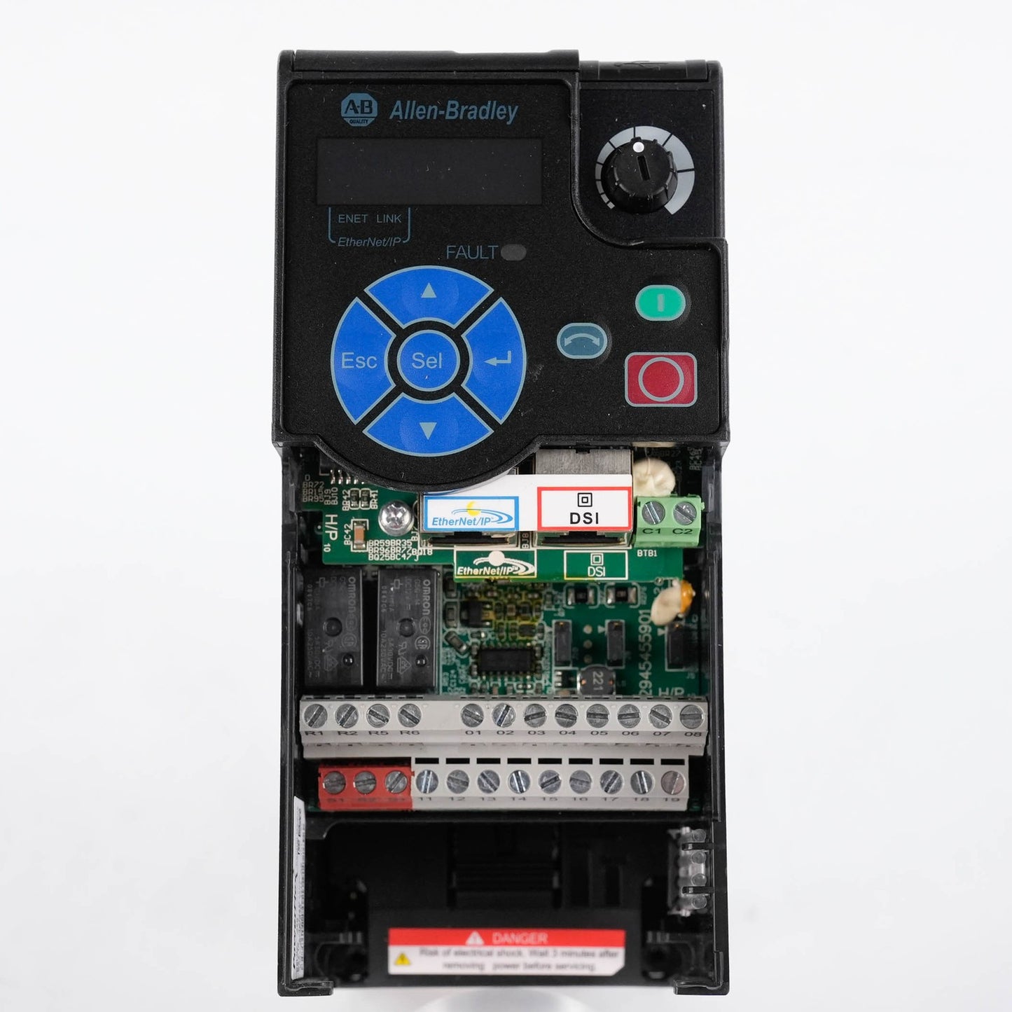 Allen Bradley 25B-B2P5N104 Ser A PowerFlex 525 AC Drive 0.5HP 0.4kW 240V 3PH