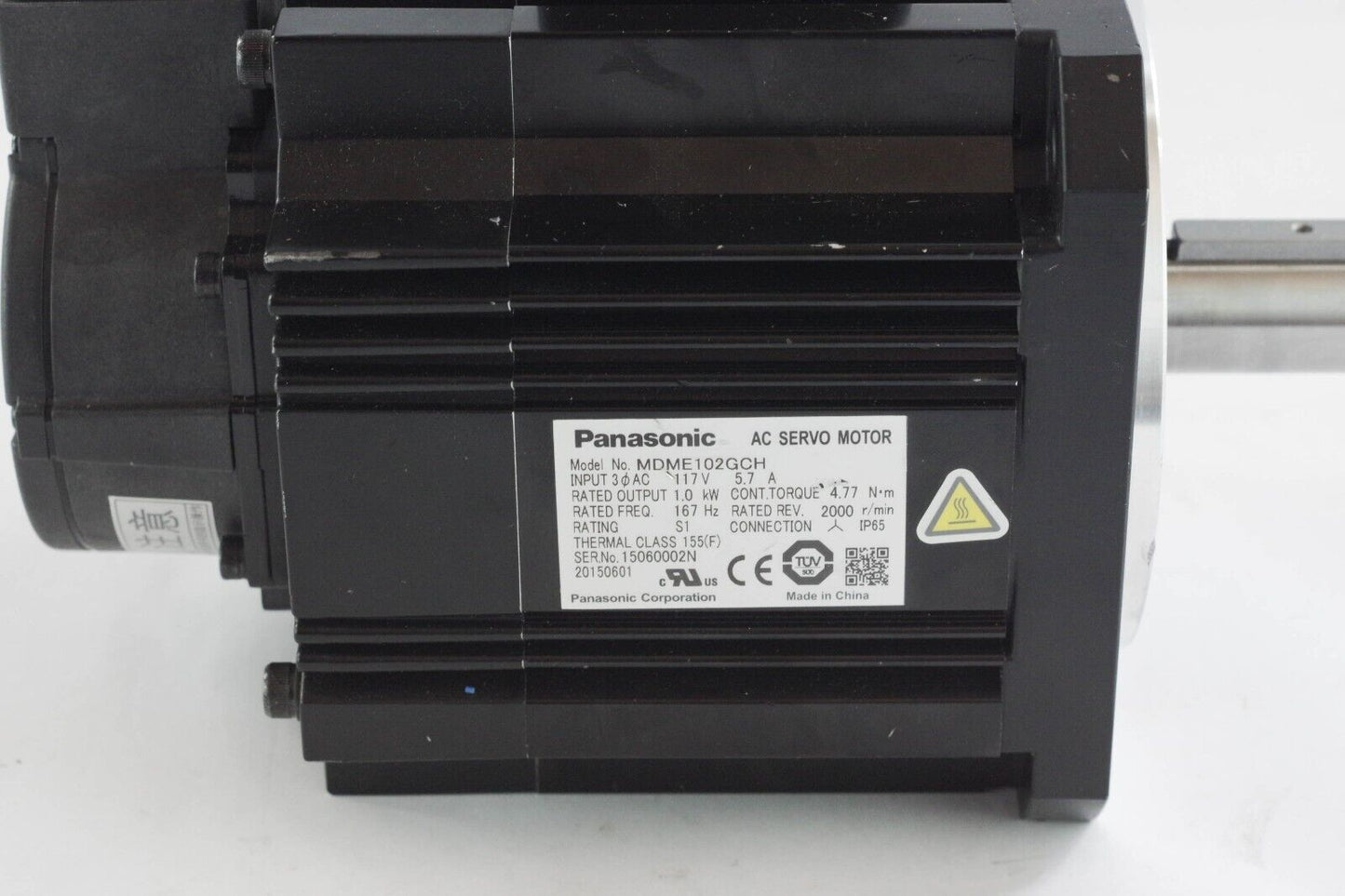 Panasonic MDME102GCH AC SERVO MOTOR - New Surplus - No Box