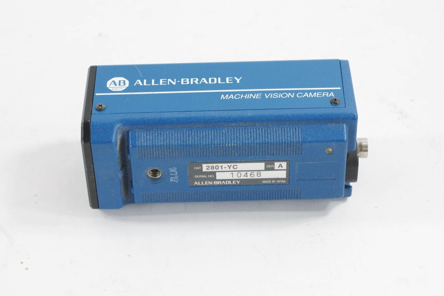 ALLEN BRADLEY 2801-YC /A SER A MACHINE VISION CAMERA BLUE